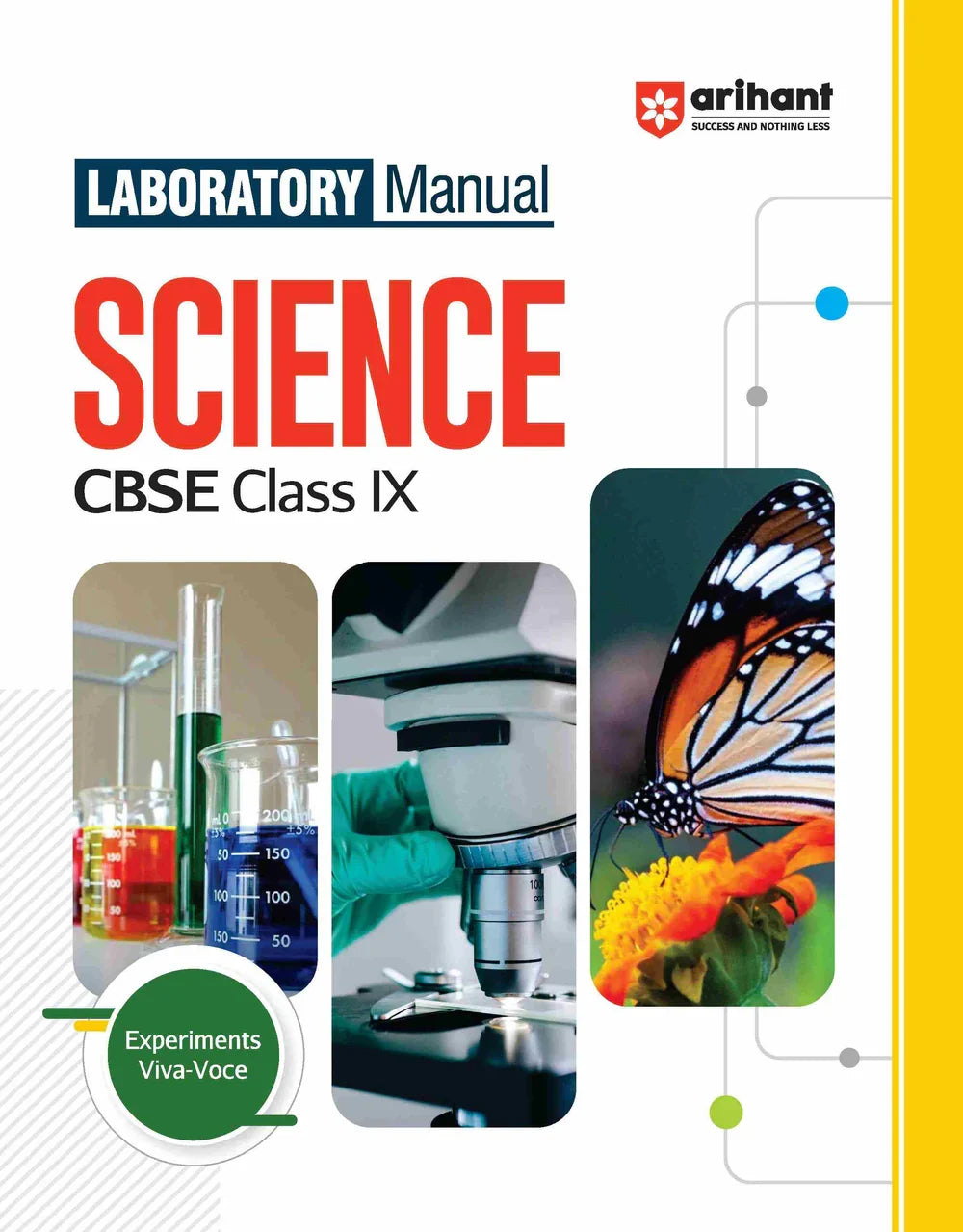 Laboratory Manual Science for CBSE Class IX (9th) | Complete Practical Book with Experiments, Viva Voce Questions & Answers | NCERT Compliant Lab Book, Author: Team Arihant , Publisher: Arihant prakashan