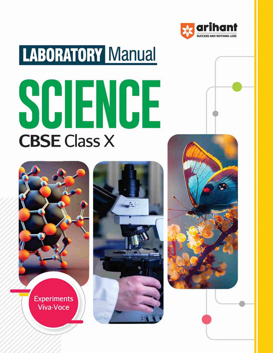 Laboratory Manual Science for CBSE Class X (10th) | Complete Practical Book with Experiments, Viva Voce Questions & Answers | NCERT Compliant Lab Book,  Author: Team Arihant , Publisher: Arihant prakashan