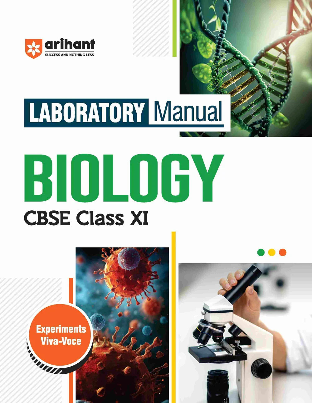 Laboratory Manual CBSE - Biology Class 11th | Revised Edition, Author: Team Arihant , Publisher: Arihant prakashan