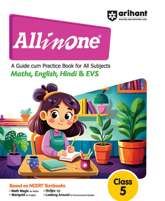 All in one Maths , English , Hindi & Evs Class 5 | A Guide Cum Practice Book For all Subjects , Author: Team Arihant , Publisher: Arihant prakashan