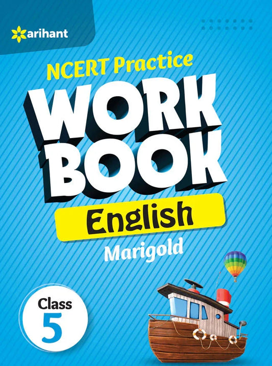 NCERT Practice Workbook English Marigold Class 5, Author: Team Arihant , Publisher: Arihant prakashan