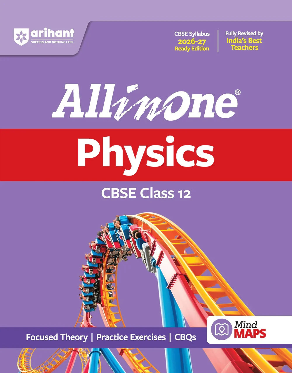 All in One Physics Class 12 for CBSE Exam 2026-27 | NCERT Based Complete Theory, Practice Exercises, CBQs, A-R, Sample Papers & Mind Maps | Revised Edition as per Latest Syllabus,  Author: Team Arihant , Publisher: Arihant prakashan