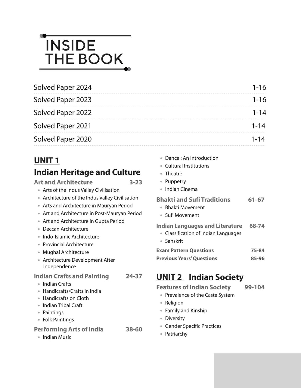 IAS Mains General Studies Paper - 1 Indian Heritage & Culture,History & Geography of the World & Society