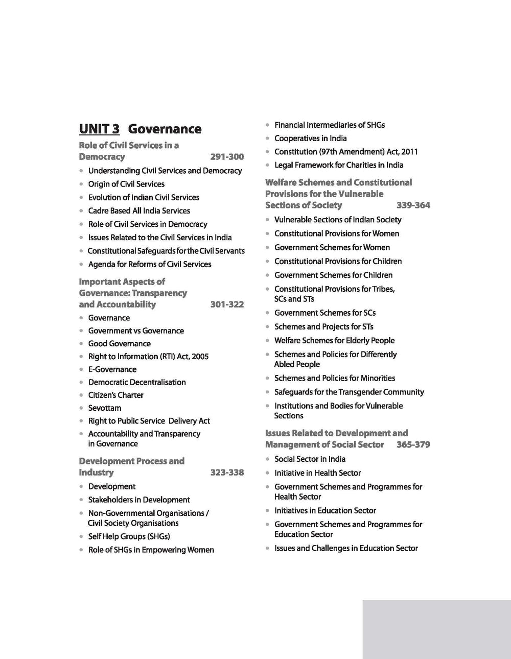IAS Mains General Studies Paper - 2 Governance, Constitution, Polity, Social Justice & International Relations