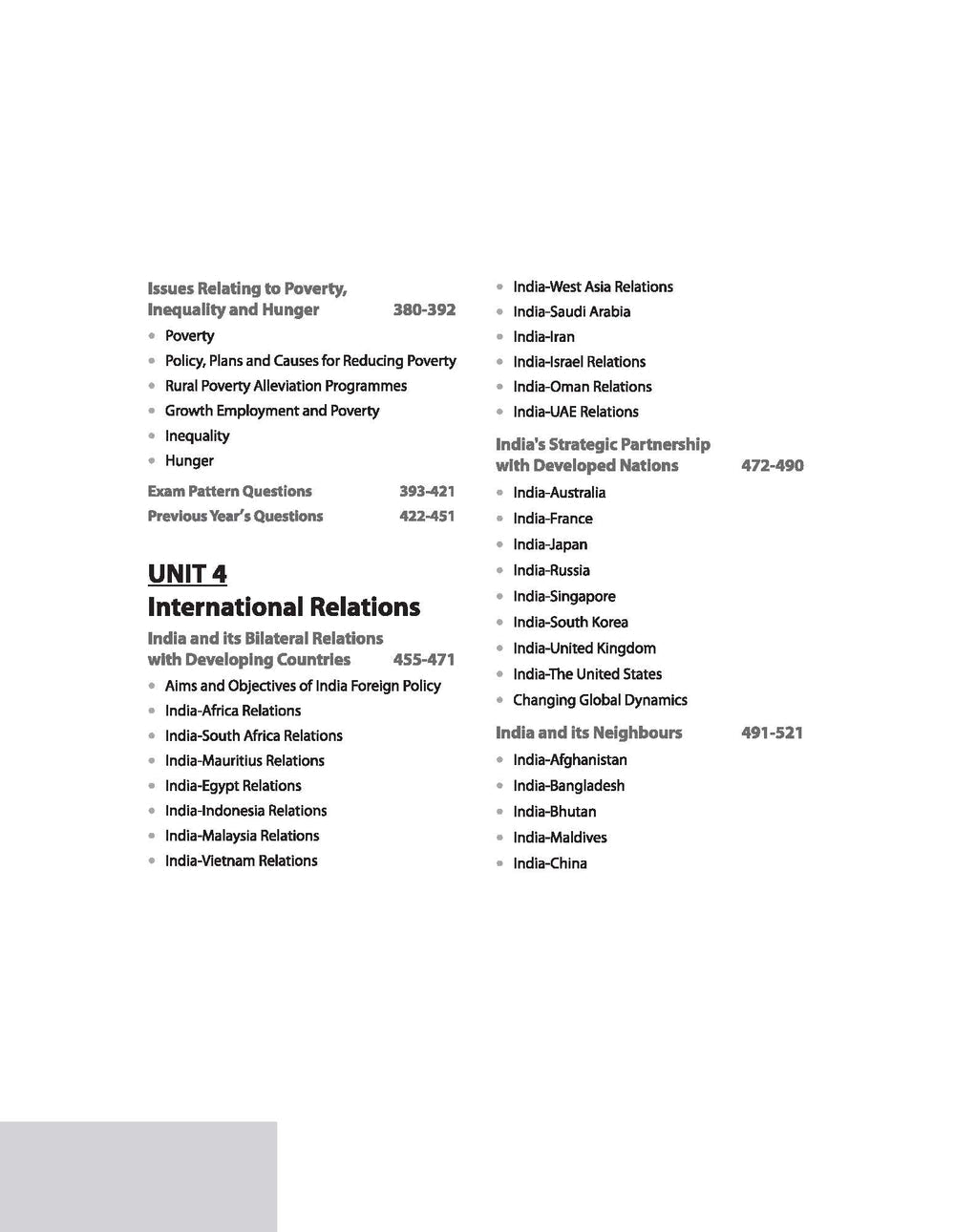 IAS Mains General Studies Paper - 2 Governance, Constitution, Polity, Social Justice & International Relations