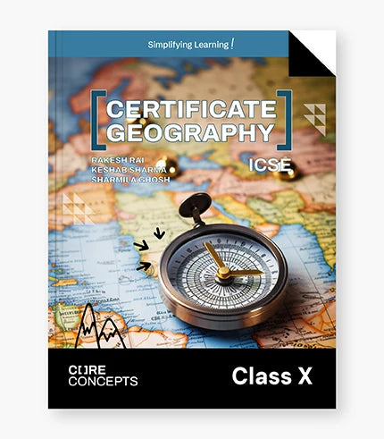 Certificate Geography Textbook ICSE Class 10 By Oswal Publishers