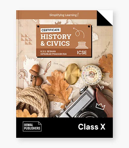 Certificate History & Civics Textbook ICSE Class 10 By Oswal Publishers