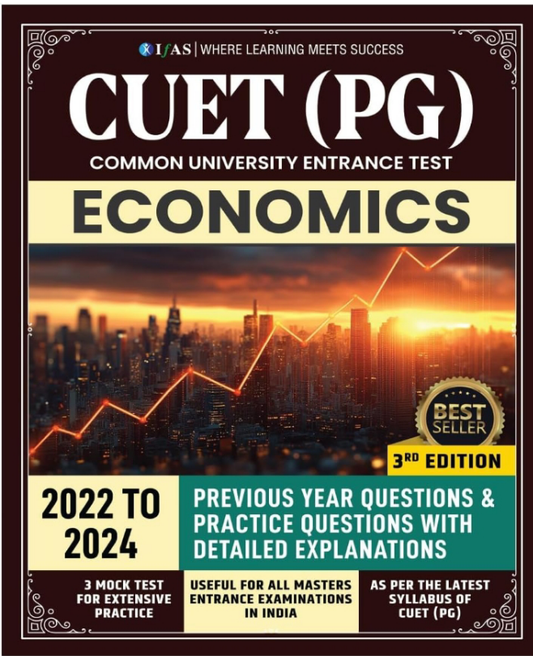CUET PG Economics Entrance Exam Book 2025 |3rd edition