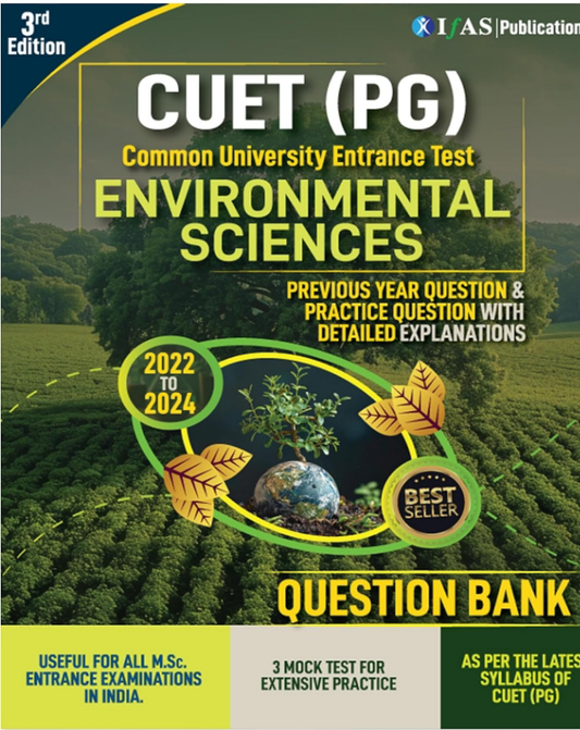 CUET PG Environmental Science Entrance Exam Book 2025 |