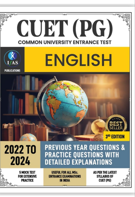 CUET PG English Entrance Exam Book 2025 |3rd edition