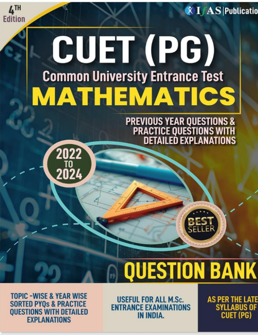 CUET PG Mathematics Entrance Exam Book 2025 |