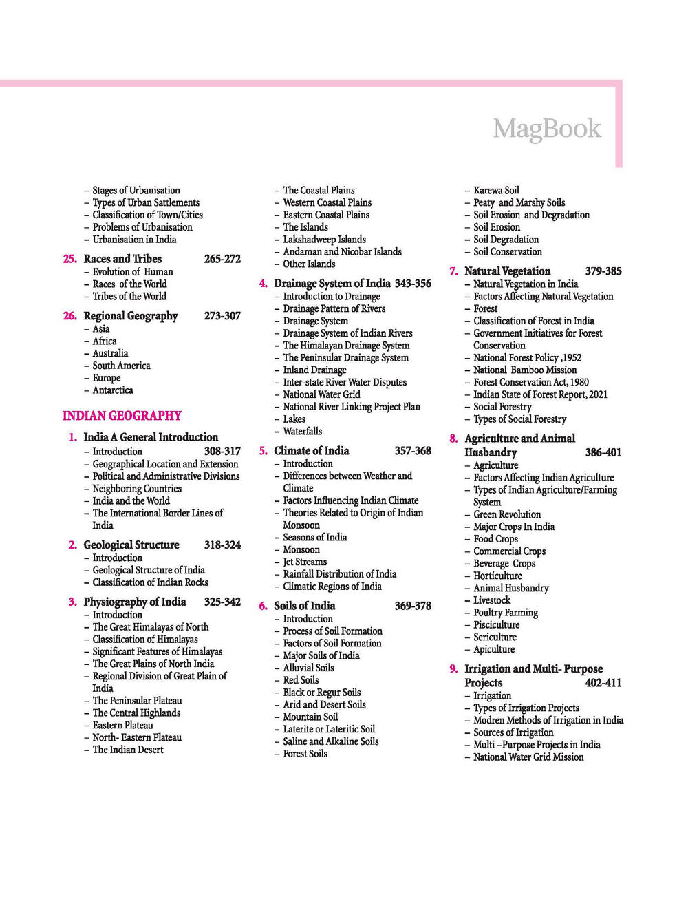 Magbook - India & World Geography | 2nd Revised Editon | For UPSC, State PCS & Other Competitive Exams | English Medium