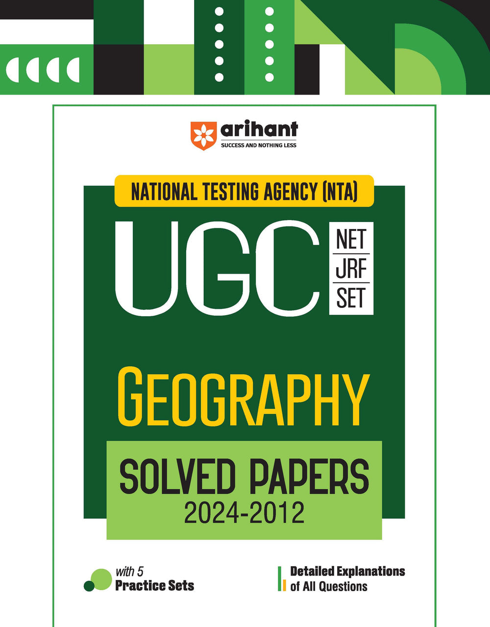 NTA UGC NET /JRF/SET 2025 - Geography Solved Papers (2024-2012)
