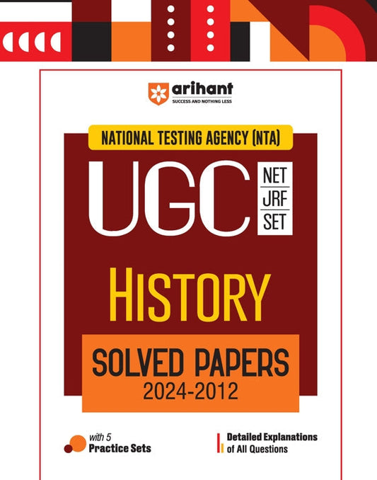 NTA UGC NET /JRF/SET 2025 - History Solved Papers (2024-2012)