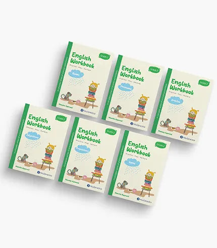 Key2practice Class 2 English Bundle (Set of 6 Workbooks) By Oswal Publishers