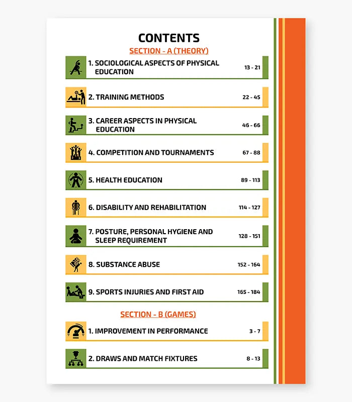 Physical Education Textbook ISC Class 12 By Oswal Publishers