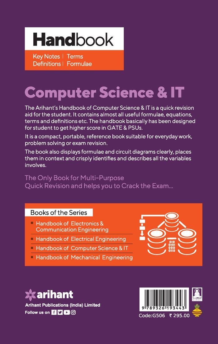 Handbook of Computer Science & IT | Study Guide – OneTouch Book