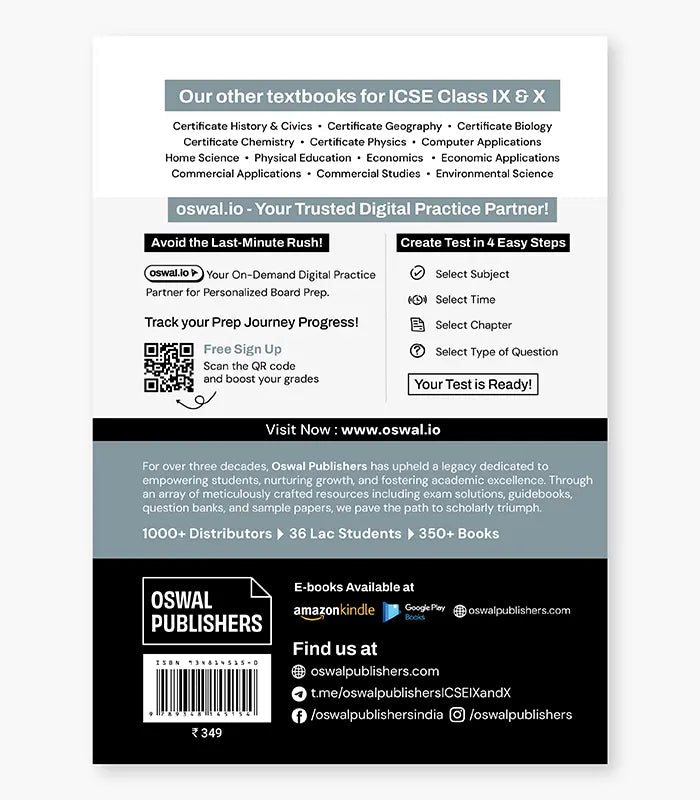 Robotics & AI Textbook ICSE Class 10 By Oswal Publishers