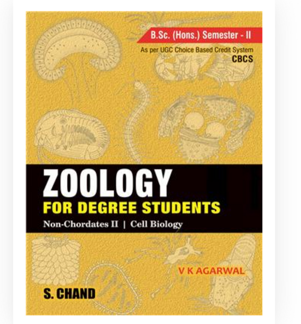 Zoology for Degree Students (B.Sc. Hons.) Sem 2, As per CBCS| VK Agarw ...