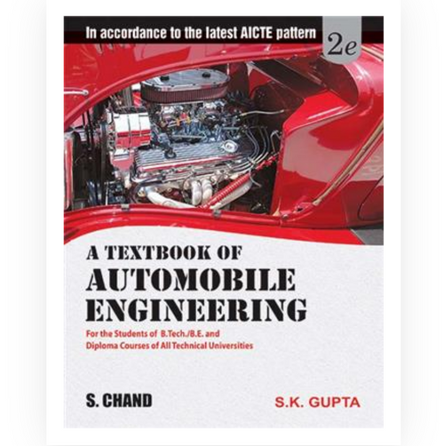 Textbook of Automobile Engineering| SK Gupta| S Chand