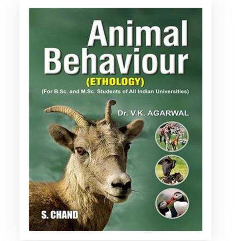Animal Behaviour (Ethology)| VK Agarwal | S Chand