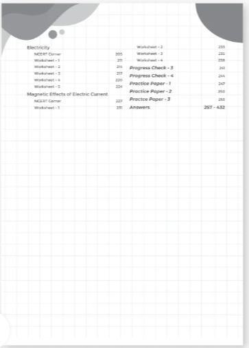 Science Chapterwise Worksheets CBSE Class 10 Exam 2027 , Oswal Publishers