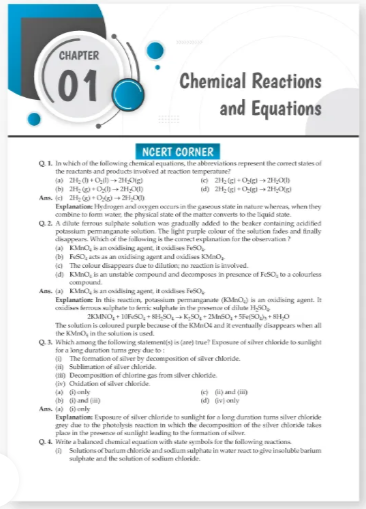 Science Chapterwise Worksheets CBSE Class 10 Exam 2027 , Oswal Publishers