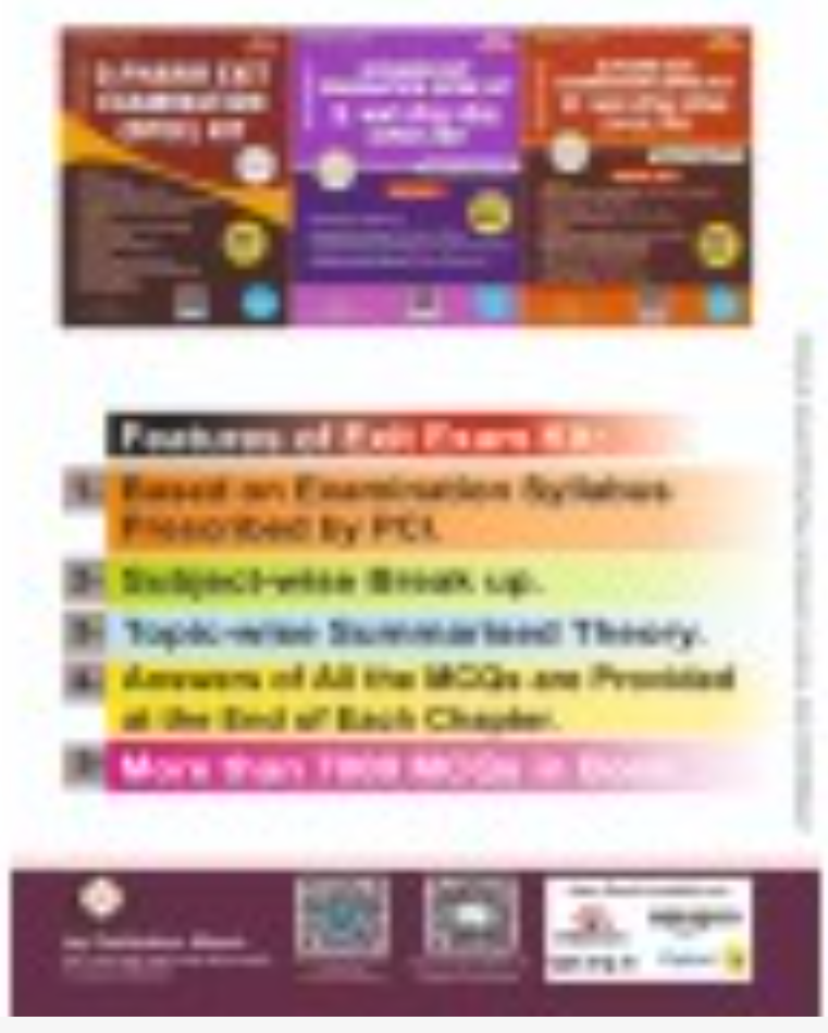 D.PHARM EXIT EXAMINATION PRACTICE BOOK PAPER-1 (DPEE) KIT BY JOY PUBLICATION, THAKUR PUBLICATIONS PVT LTD