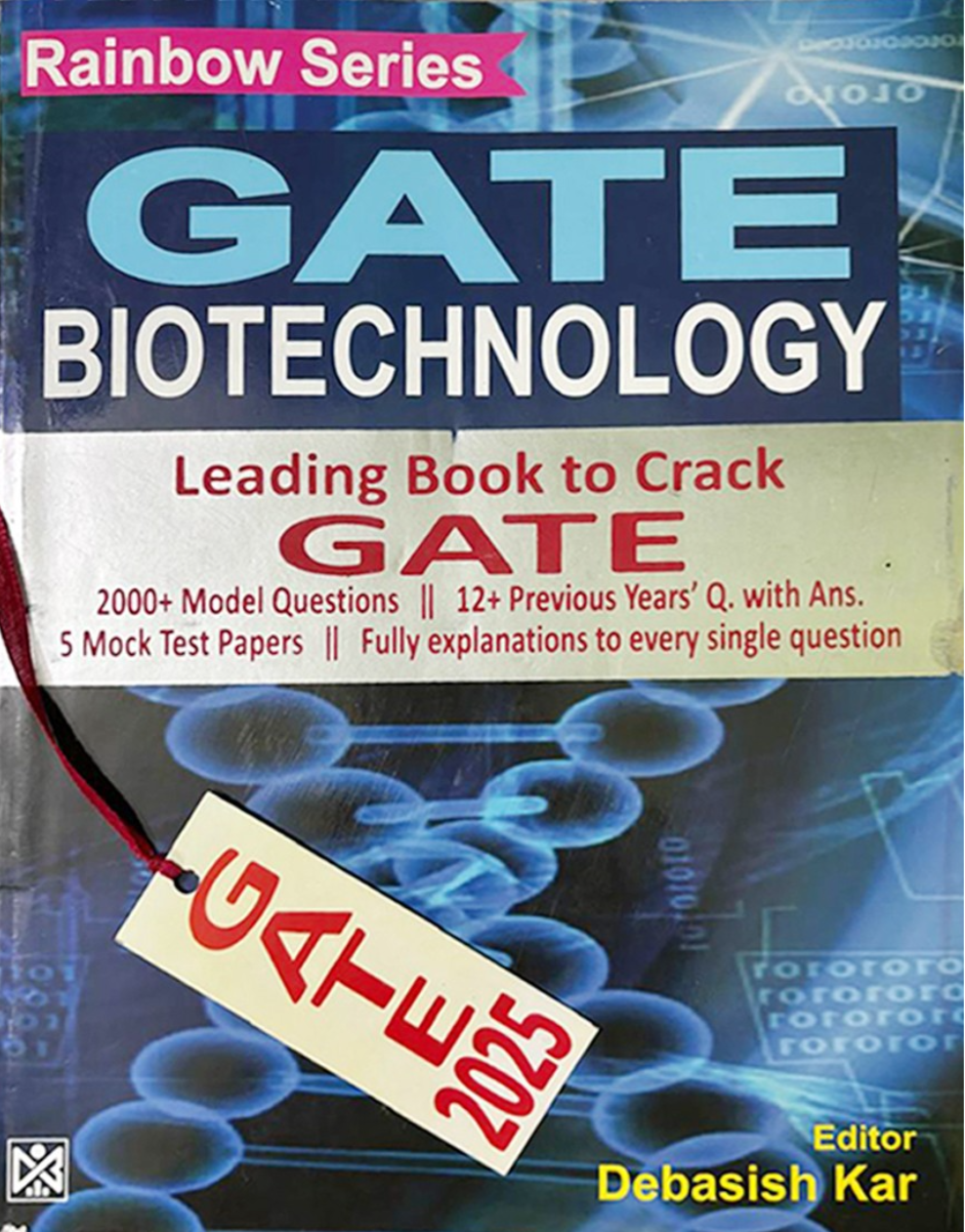 GATE BIOTECHNOLOGY, Author Debasish Kar, Publisher  Current Books International