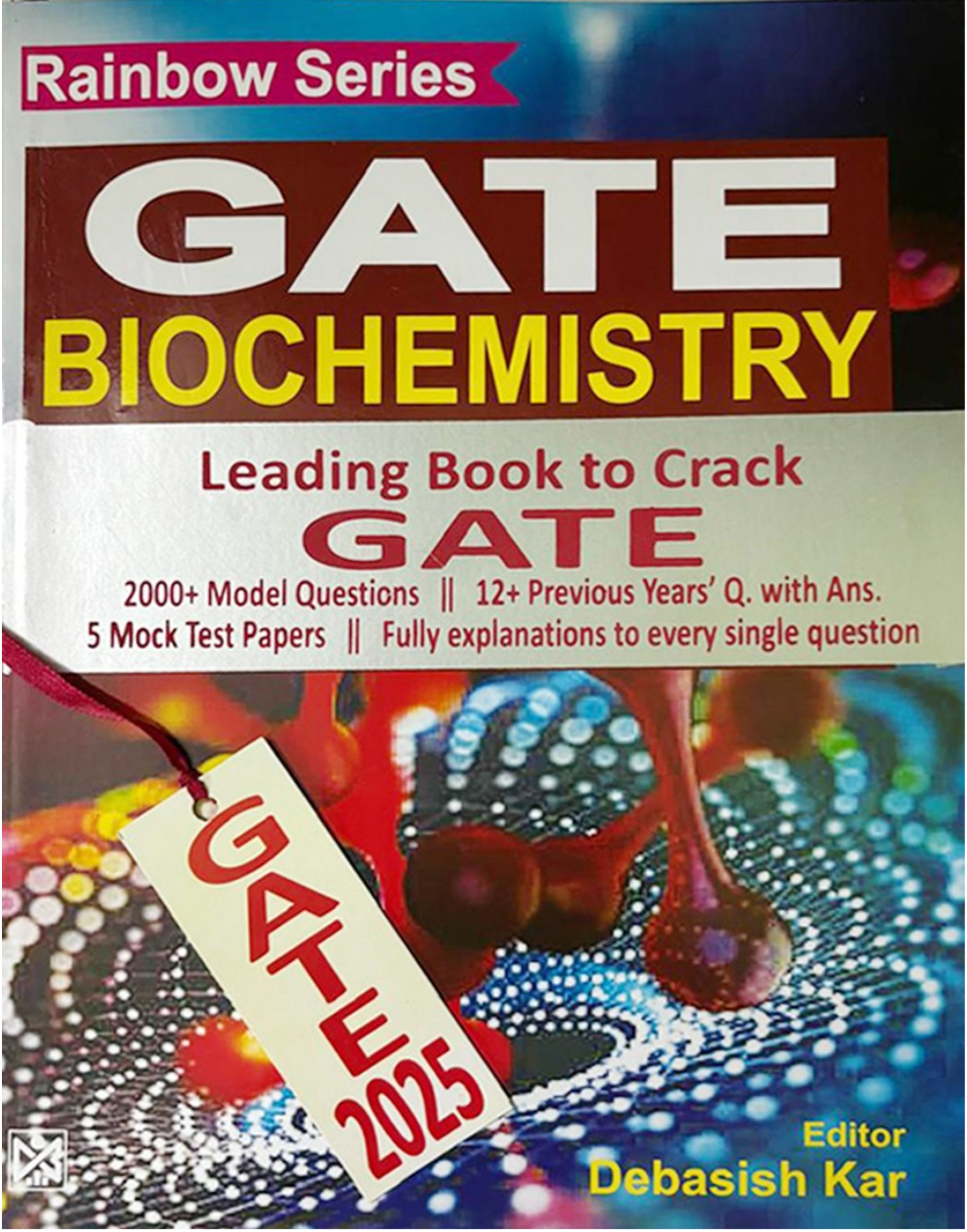 GATE BIOCHEMISTRY, Author Debasish Kar, Publisher  Current Books International