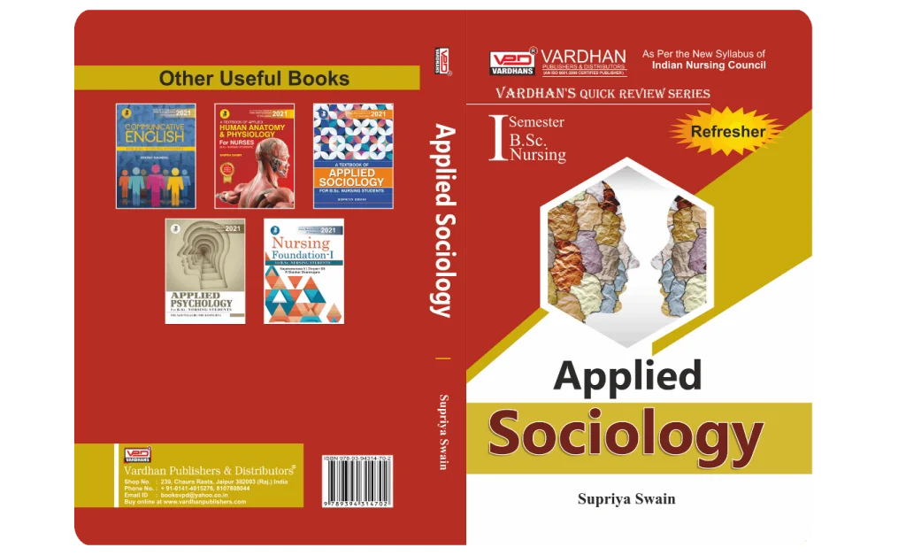 VPD(QRS)-Applied Sociology (E) Author: Supriya Swain , Publisher : Vardhan Publishers & Distributors