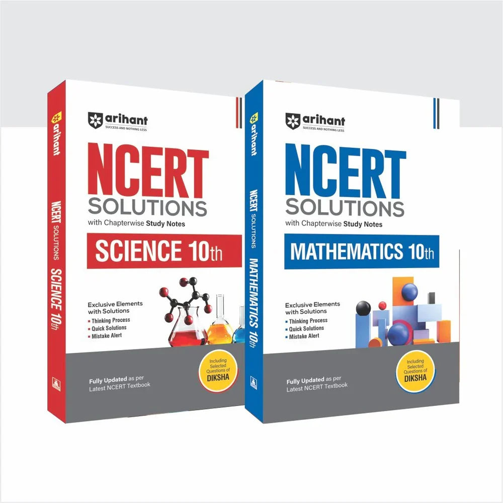 Combo of NCERT Solutions Mathematics & Science Class 10th | English Medium, Author: Team Arihant , Publisher: Arihant prakashan