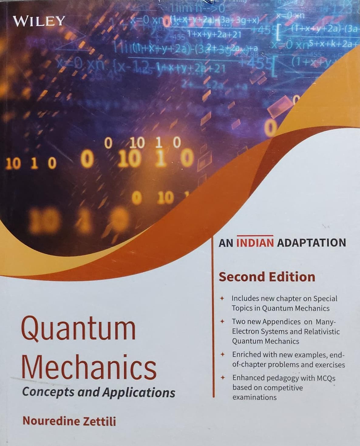 Quantum Mechanics: Concepts and Applications 2nd Edition Indian Adaptation - Nouredine Zettili Author: Nouredine Zettili