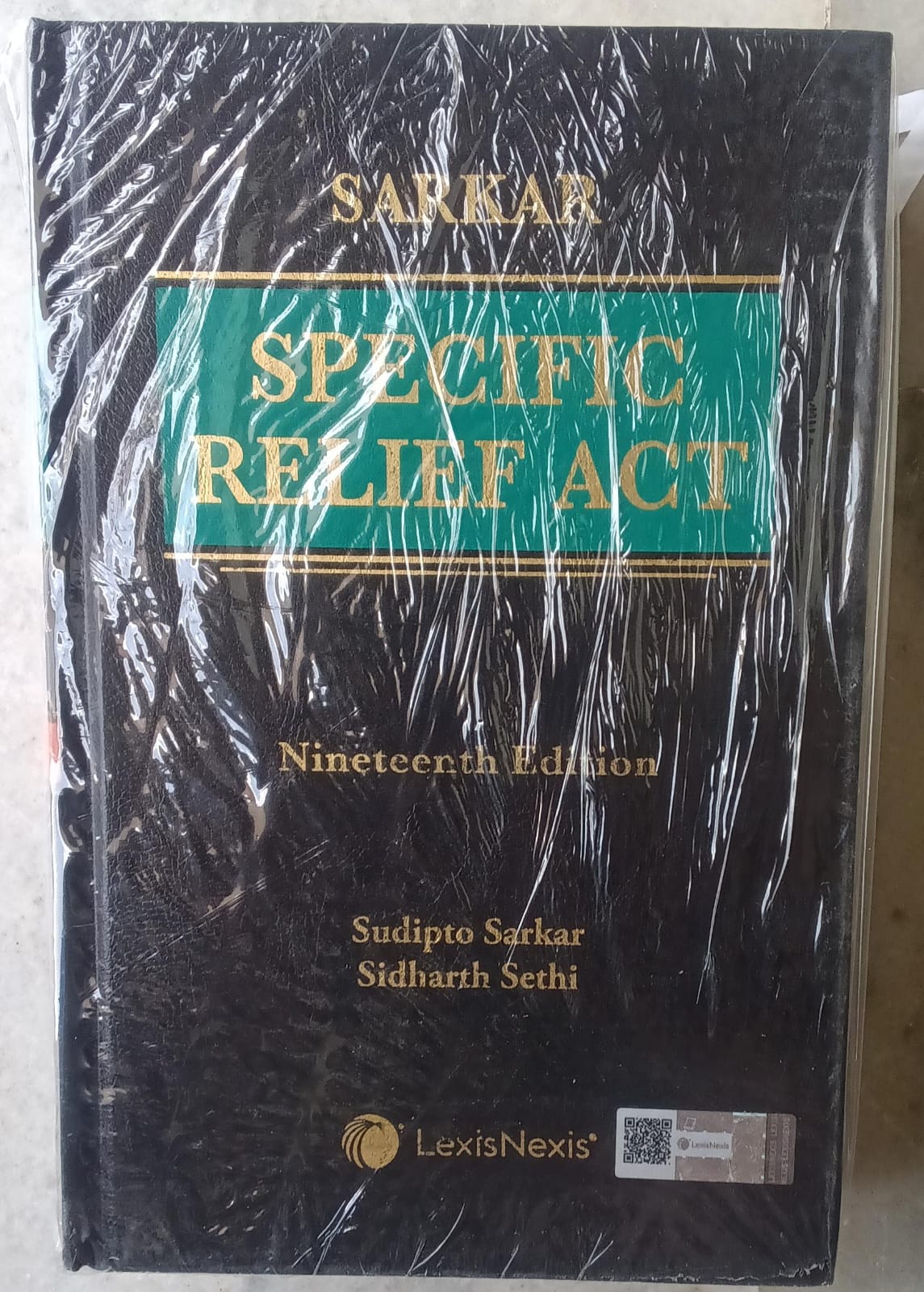 Sarkar Specific Relief Act 19th Edition - Sudipto Sarkar, Sidharth Sethi | LexisNexis Author: Sudipto Sarkar, Sidharth Sethi | Based on Sarkar