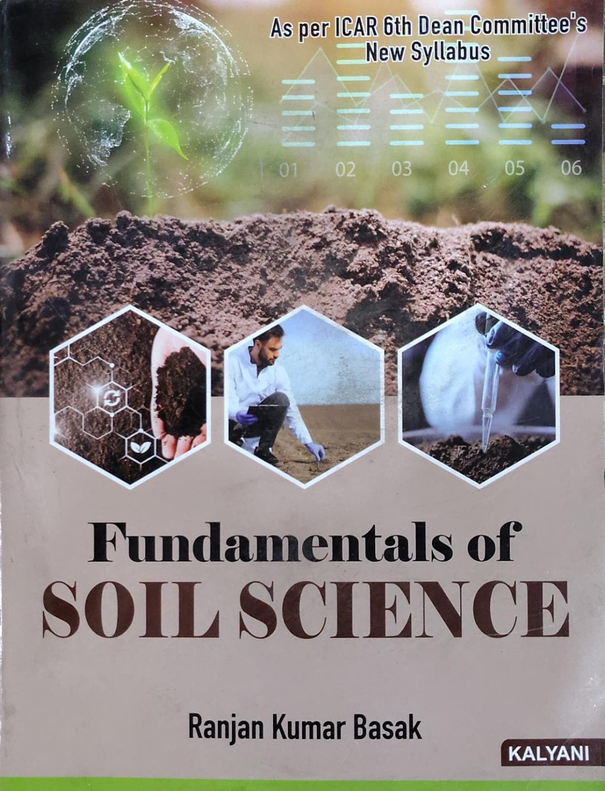 Fundamentals of Soil Science - As per ICAR 6th Dean Committee New Syllabus | Ranjan Kumar Basak | Kalyani Publishers Author: Ranjan Kumar Basak