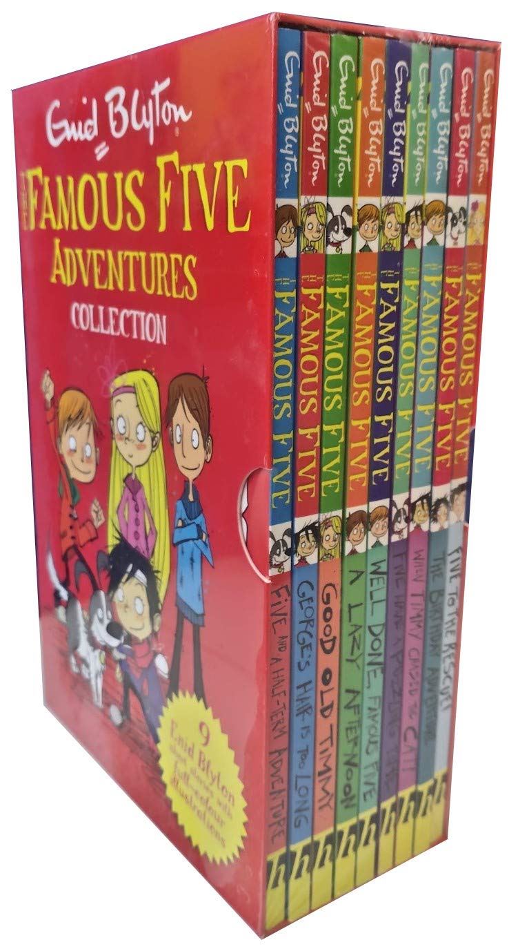 Famous Five Adventures Collection By Enid Blyton (NOVEL)