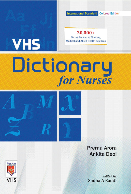 APPLIED VHS DICTIONARY FOR NURSES BY PRERNA ARORA & ANKITA DEOL(VHS)