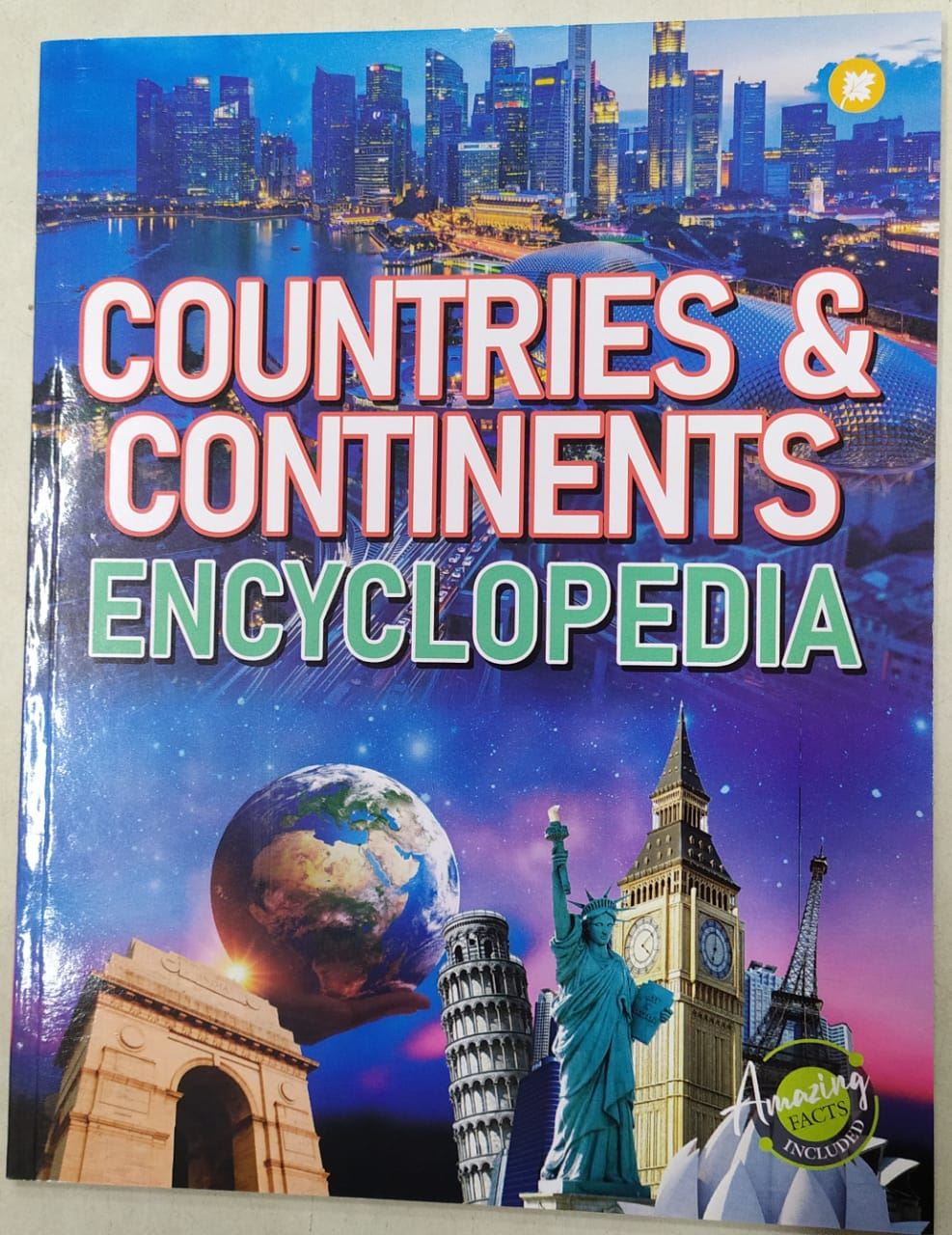 Countries & Continents Encyclopedia  Publisher: The logo in the top right is for Maple Press, so it’s published by Maple Press. (NOVEL)