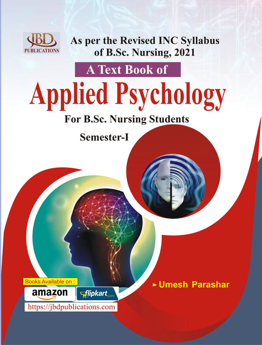 A TEXT BOOK OF APPLIED PSYCHOLOGY BY UMESH PARASHAR (JBD)