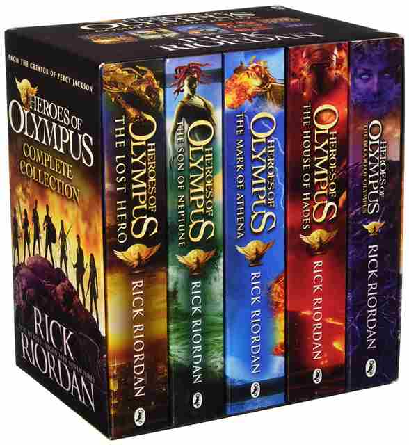 HEROES OF OLYMPUS : RICK RIORDAN  (Novel)