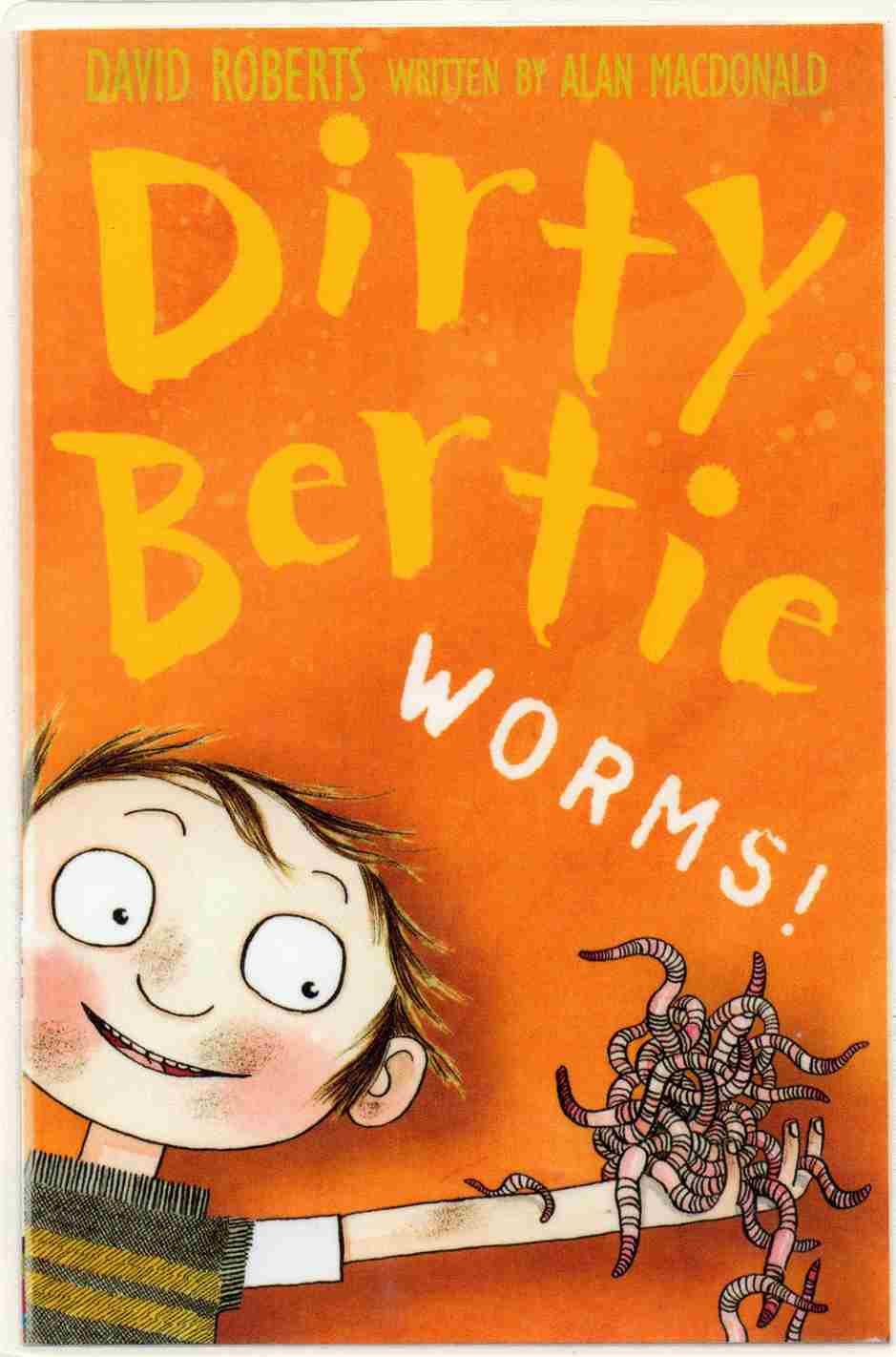 Dirty Bertie: Worms! By Alan MacDonald (NOVEL)