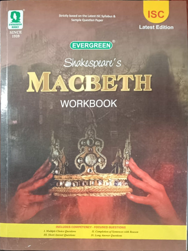 Shakespeare's Macbeth Workbook | Latest Edition | Evergreen Books | Macbeth | Shakespeare | Latest Edition