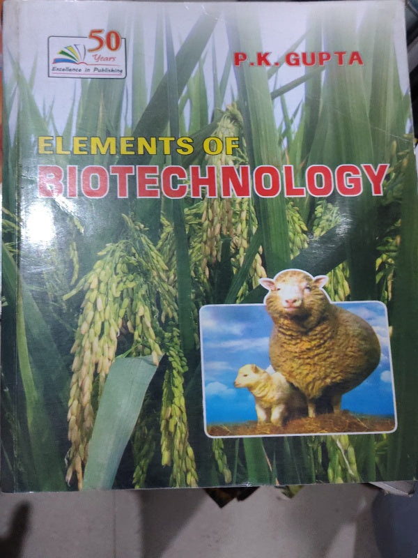 Elements of Biotechnology