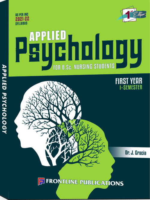 Applied Psychology | 1st Edition | Dr. J. Gracia | Frontline Publications | Applied Psychology | Dr. J. Gracia | 1st Edition