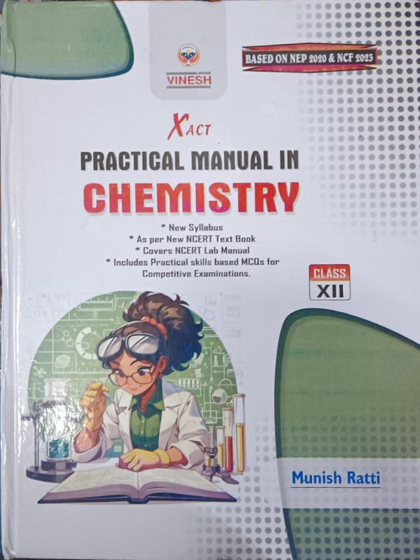 Practical Manual in Chemistry | Munish Ratti | Vinesh | Chemistry | Munish Ratti