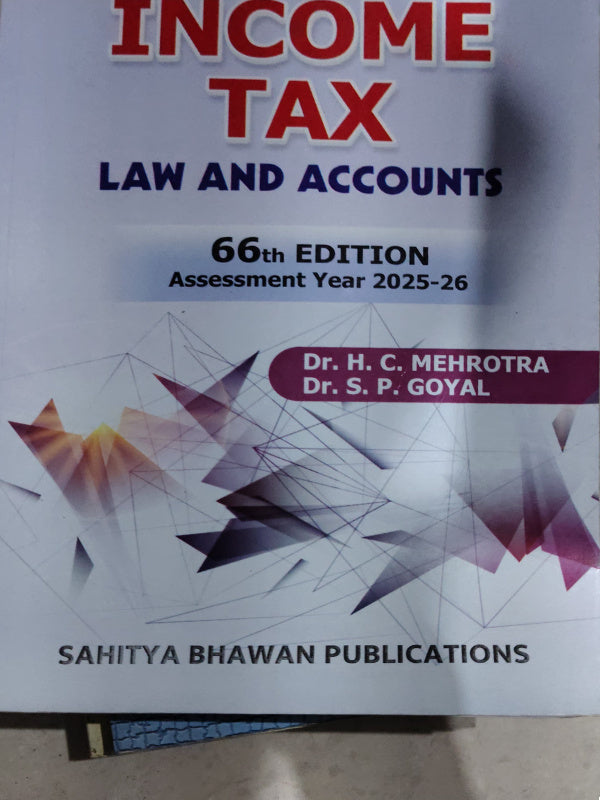 Income Tax Law and Accounts