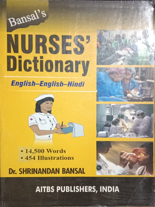 Bansal's Nurses' Dictionary English–English–Hindi