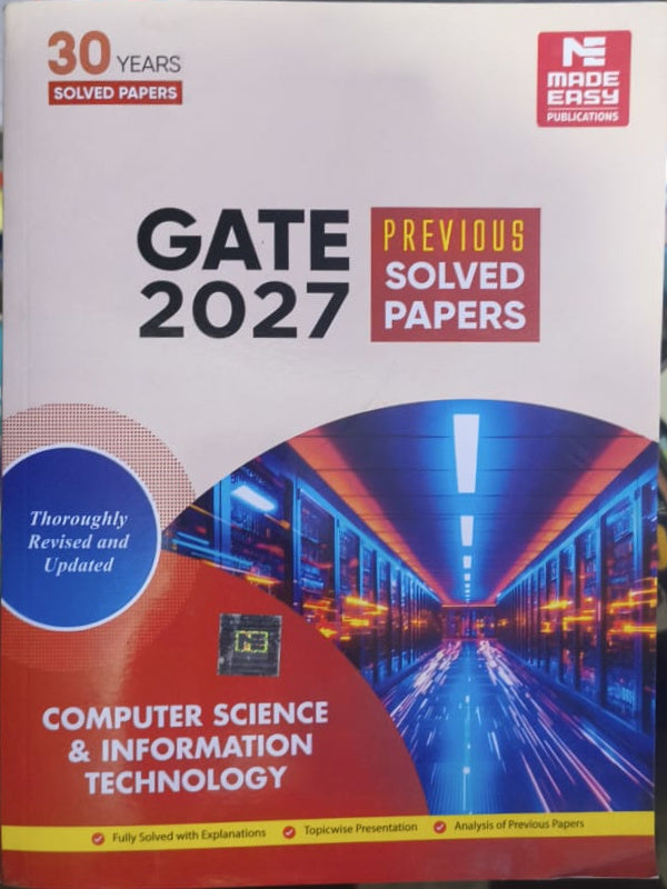 GATE 2027 Previous Solved Papers | Computer Science & Information Technology | Made Easy Publications | Computer Science & Information Technology