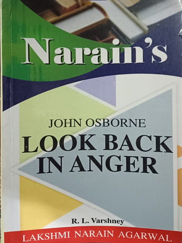 Narain's Look Back in Anger | John Osborne; R. L. Varshney | Lakshmi Narain Agarwal | John Osborne; R. L. Varshney