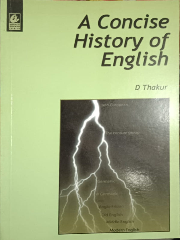 A Concise History of English | D Thakur | Bharati Bhavan | History of English | D Thakur